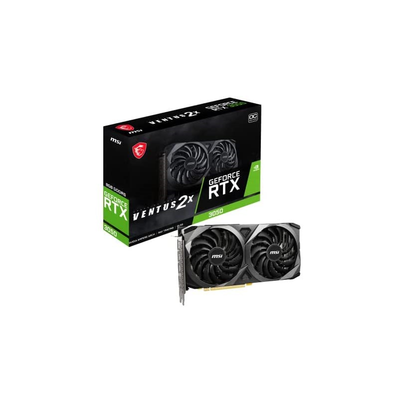 MSI GeForce RTX 3050 VENTUS 2X 8G OC グラフィックスボード VD7986