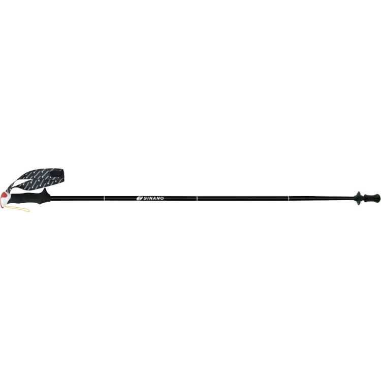 シナノ トレイルランニング用ポール トレランポール14.0 使用110cm（折りたたみ31cm） ブラック #550266 2本組