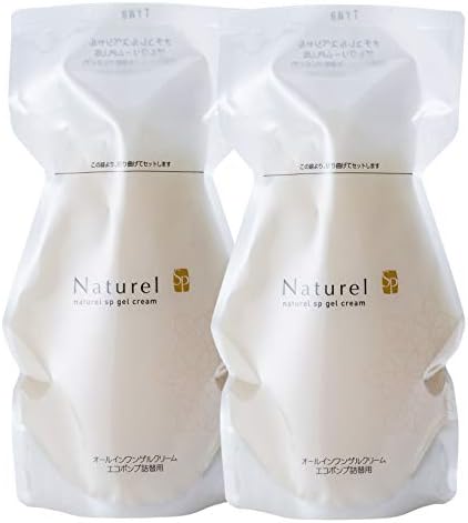 ナチュレルSPゲルクリームPLUS エコツインセット（詰替用550g×2個）
