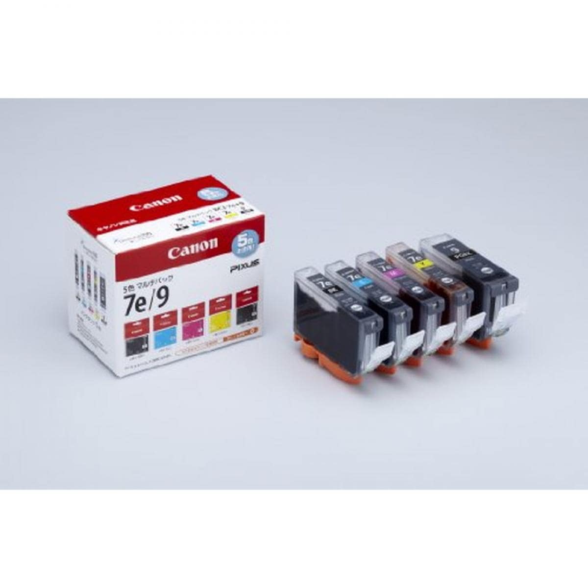 キヤノン インクタンク BCI-7e 4色 (BK/C/M/Y) +BCI-9BK マルチパック BCI-7E+9/5MP