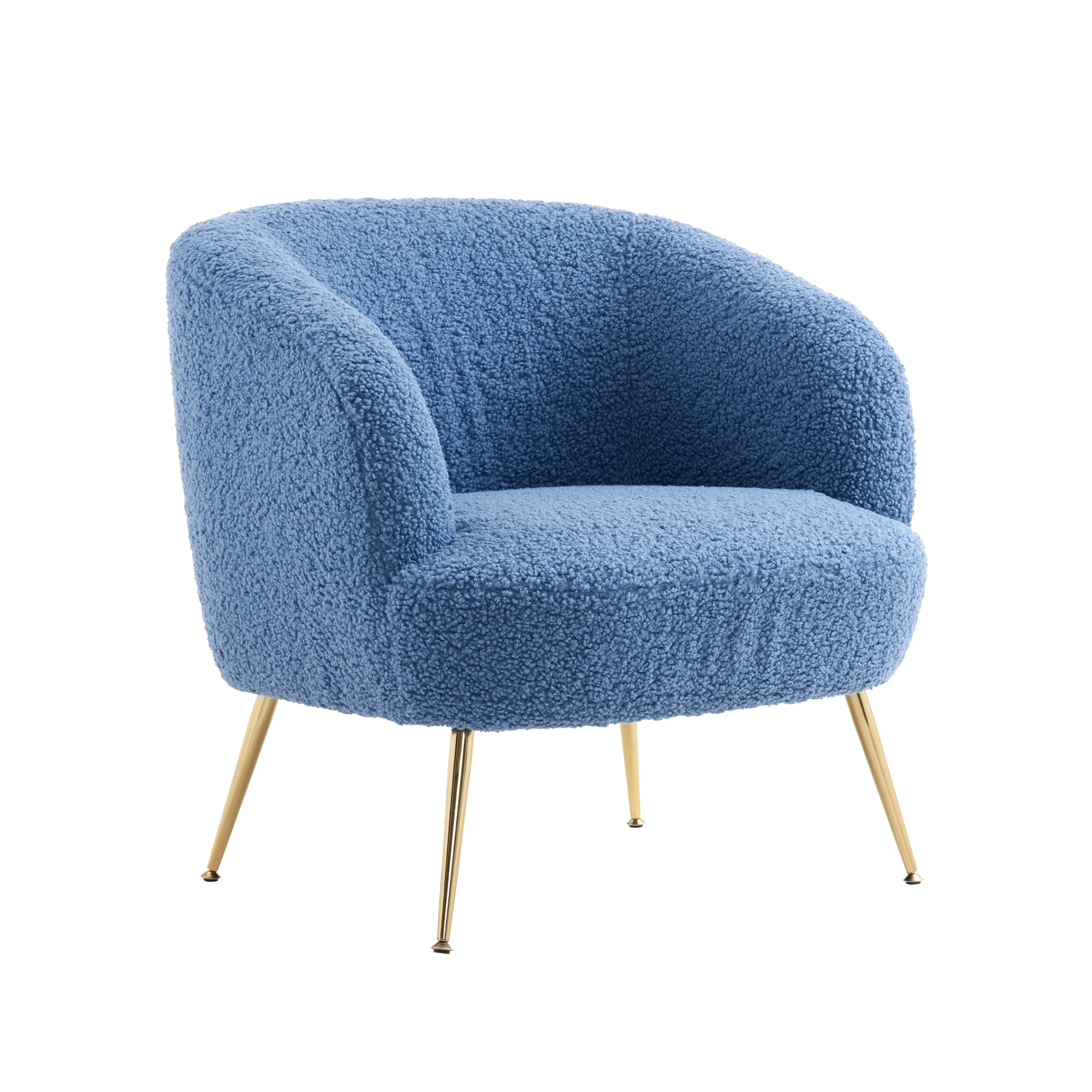 【国内へ発送&送·料·無·料】1352【新品】【ネイビー】ソファ チェア 一人掛けソファ リビングチェア ふんわり 柔らかい アジャスター付き レトロ かわいい モダン