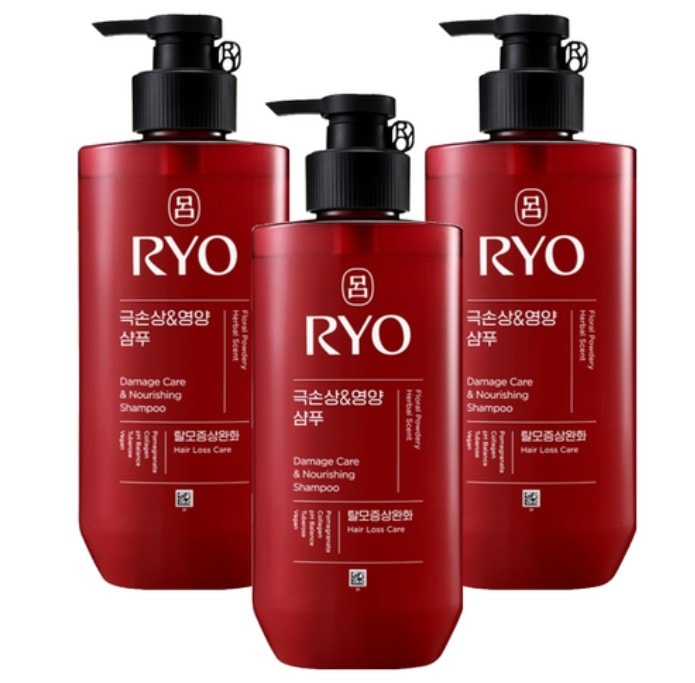 ハムビット 極損傷 栄養 シャンプー 480ml x 3個 (鎮静/弾力/保湿/栄養供給/活力/光彩/しわ防止)