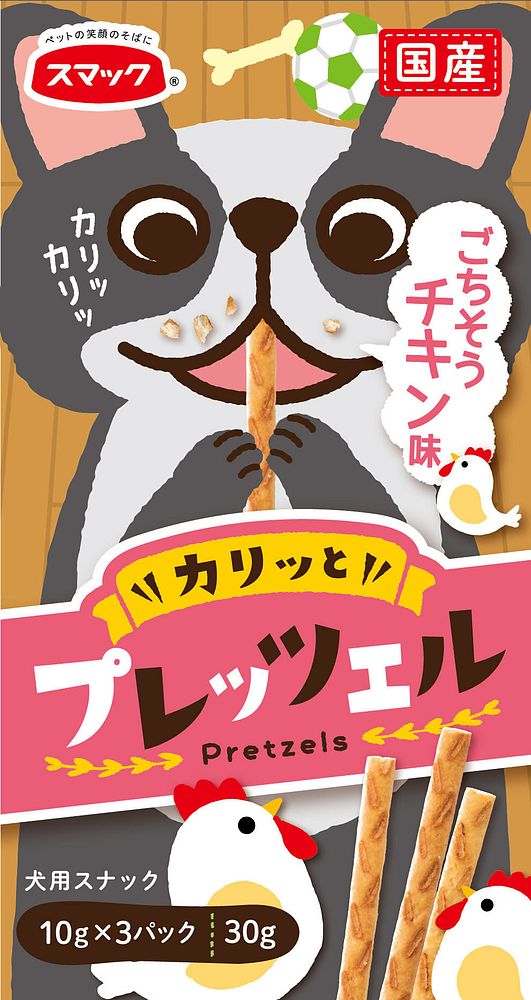 新発売 まとめ買い スマック プレッツェル X 犬用おやつ 30g チキン味 ドッグフード Crownbrazil Com Br