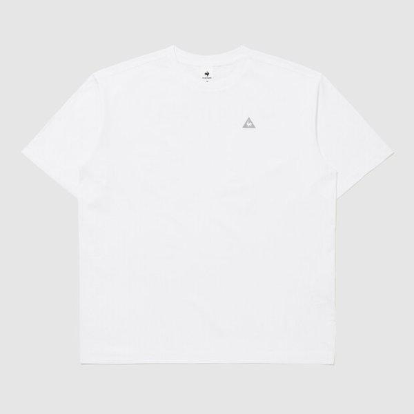 ユニ レター グラフィック ルフresh ルーズフィット半袖Tシャツ (QR123LRS21_OWT)