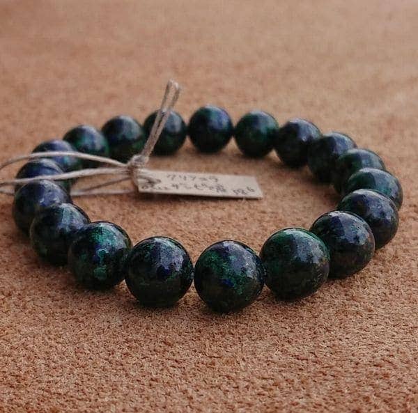 ブレスレット レディースアクセサリー アクセサリー ファッション クリソコラ 深い青と緑 素敵な一品