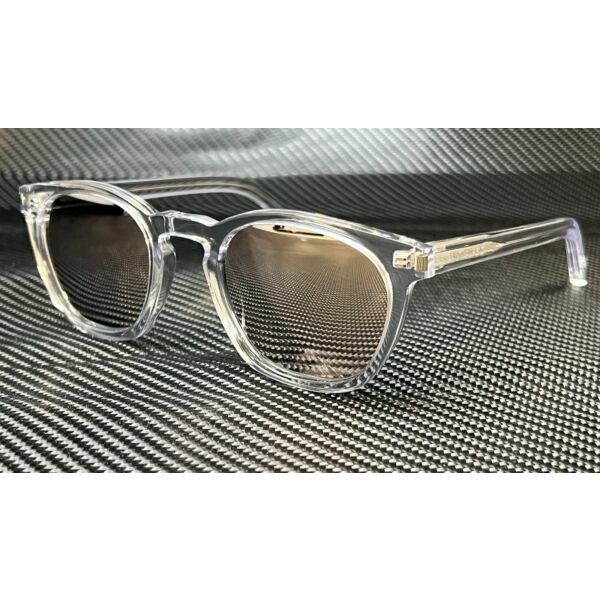 サングラス Yves Saint LaurentSAINT LAURENT SL 28 012 Crystal Mirror Cat Eye Womens 49 mm Sunglasses