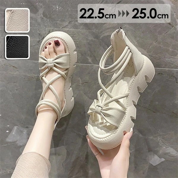 【人気商品】厚底サンダル ストラップ お洒落なサンダル 厚底 サンダル 歩きやすい レディース かかとあり 夏 靴 女性 大人 美脚 シューズ カジュアル di039c6c6lc