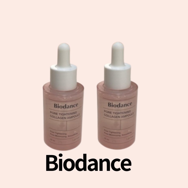 ポアタイトニング コラーゲンアンプル 30ml+30ml 1+1 コラーゲン増加毛穴引き締めで滑らかな肌へ - ダブルケアでなめらかでハリのある肌！