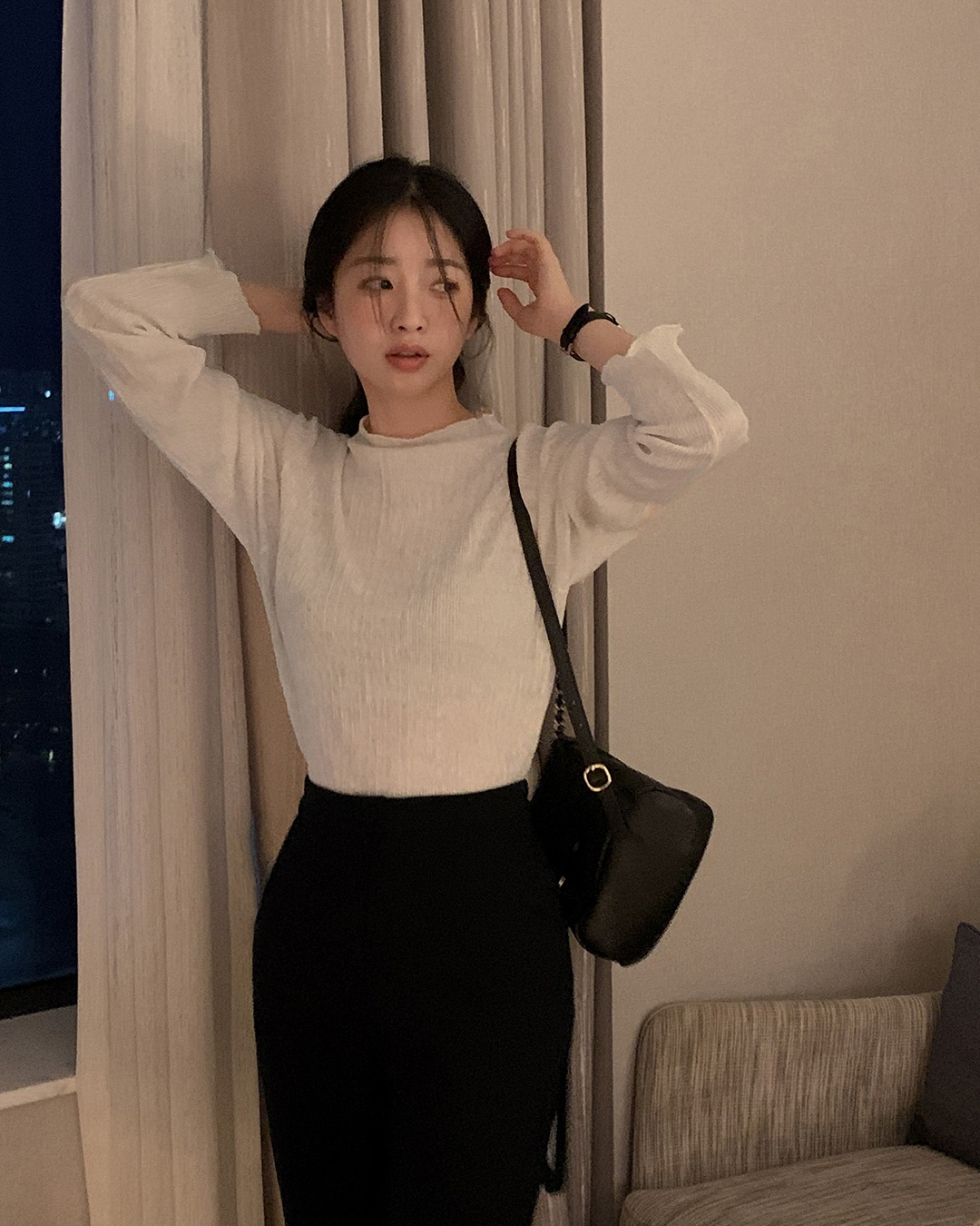 オレット半木Tシャツ韓国ファッション レディース
