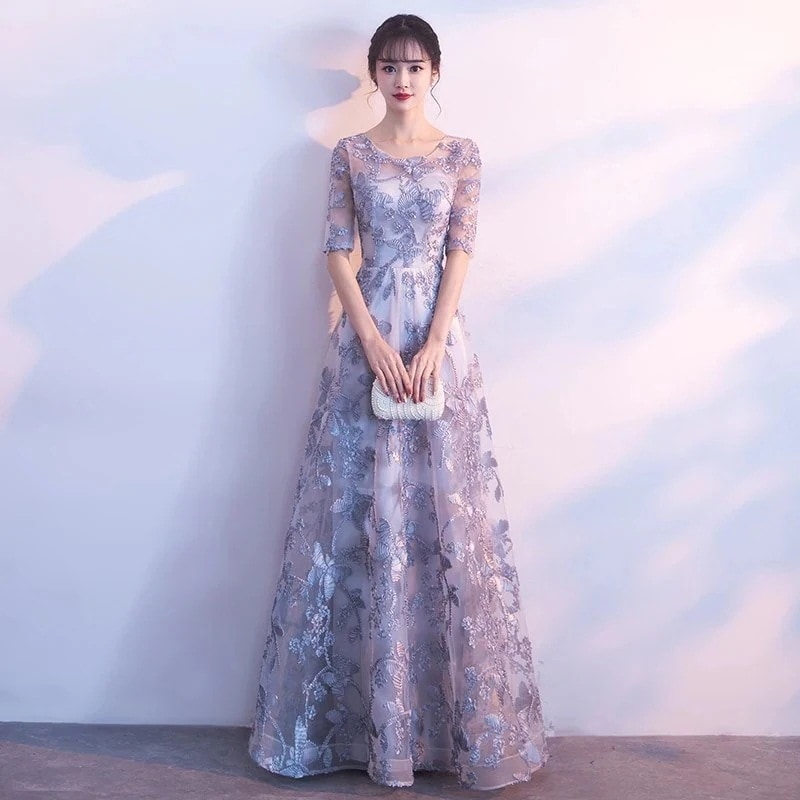 ロングドレス 演奏会用 パーティードレス 結婚式 ドレス ステージドレス 大人 ピアノ 発表会 コーラス 合唱衣装 マキシ丈 大きいサイズ 成人式