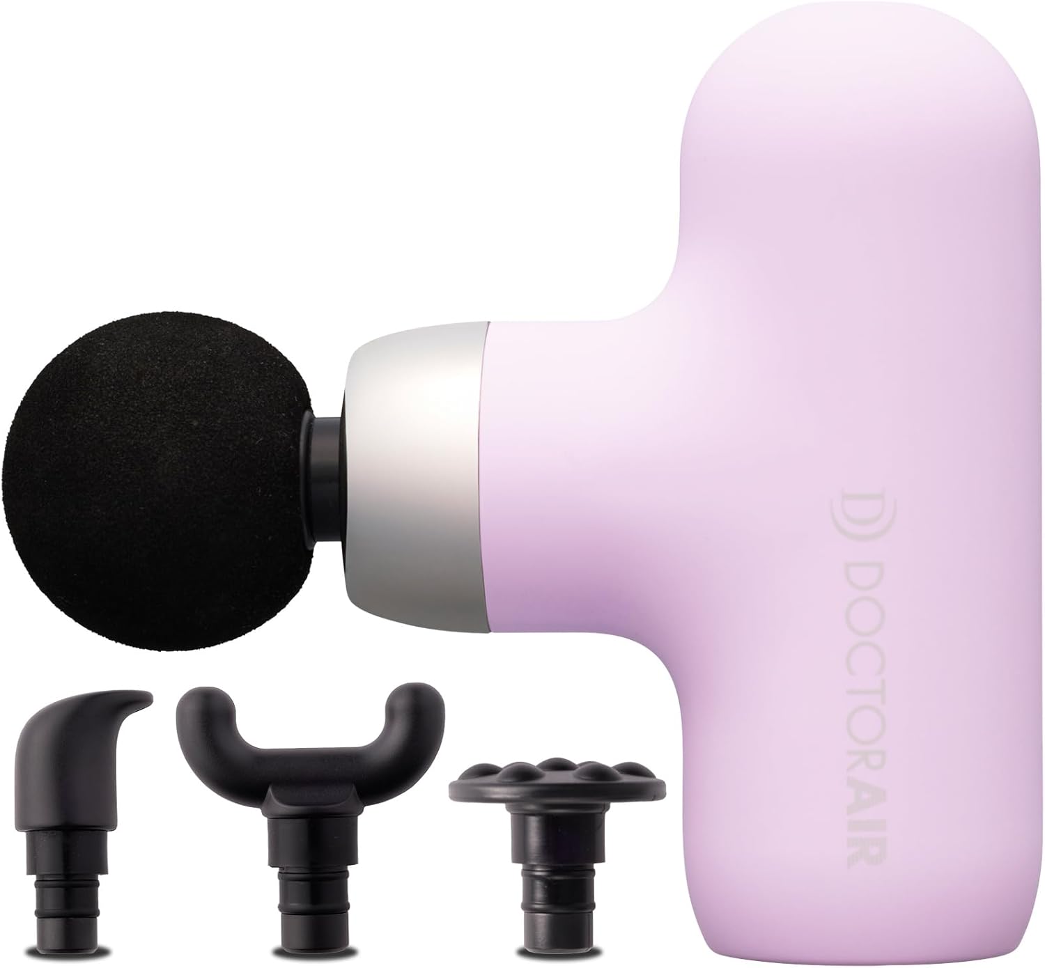 ドクター エア エクサガン ケア REG-09 PL パープル フェイスケア ボディケア 全身ケア 小型 軽量 ハンディマッサージャー