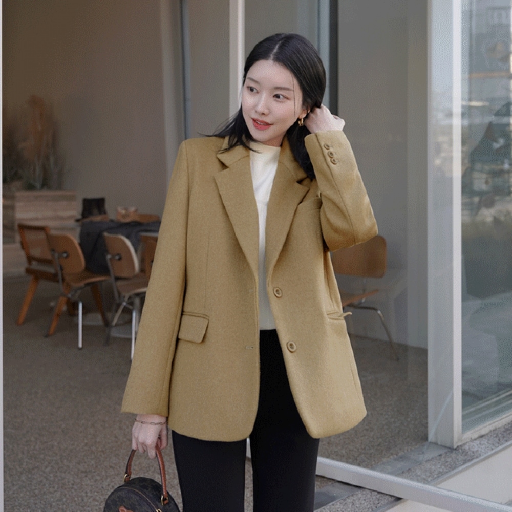 クリック＆ファニー [50％ウール] バインディーキルトシングルジャケット