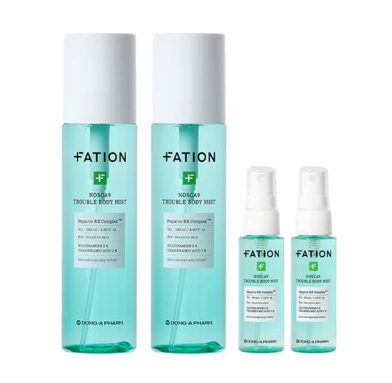 ノスカナイントラブルボディミスト 145ml + 145ml + 35ml + 35ml / ボディトラブルなどのニキビ跡を緩和 6,362円