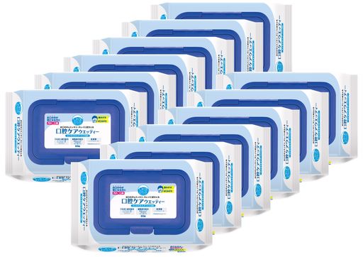 【ケース販売】和光堂 ORAL PLUS オーラルプラス 口腔ケアウェッティ 60枚×12P