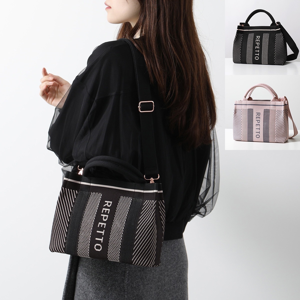 Qoo10] レペット repetto レペット ショルダーバッ