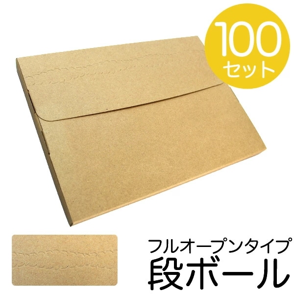 【100枚セット】【日本製】ネコポス対応! ダンボール A4対応 310×225×25 段ボール 箱 宅配 郵便 メール便 対応 厚さ2.5cm A4サイズ 薄型 ダンボール箱 段ボール箱 フルオープ