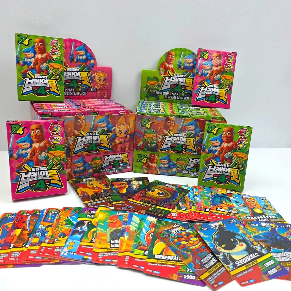 [送料無料/当日配送] イタリアン ブレインロット 第4弾 バトルゲーム カードパック ホロカード付き [エリビックマーケット]