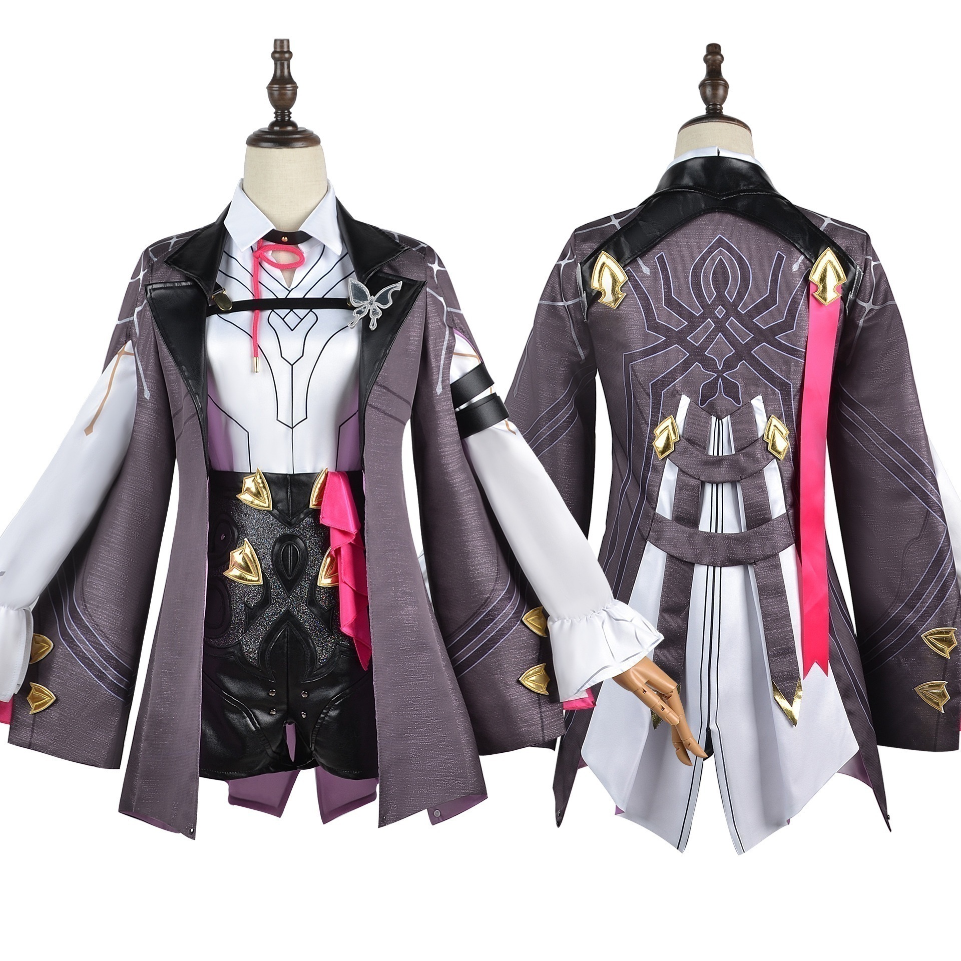 崩壊スターレイル　崩スタ　カフカ　風　コスプレ衣装　コスチューム　服　コスプレウィッグ追加可能 　ハロウィン
