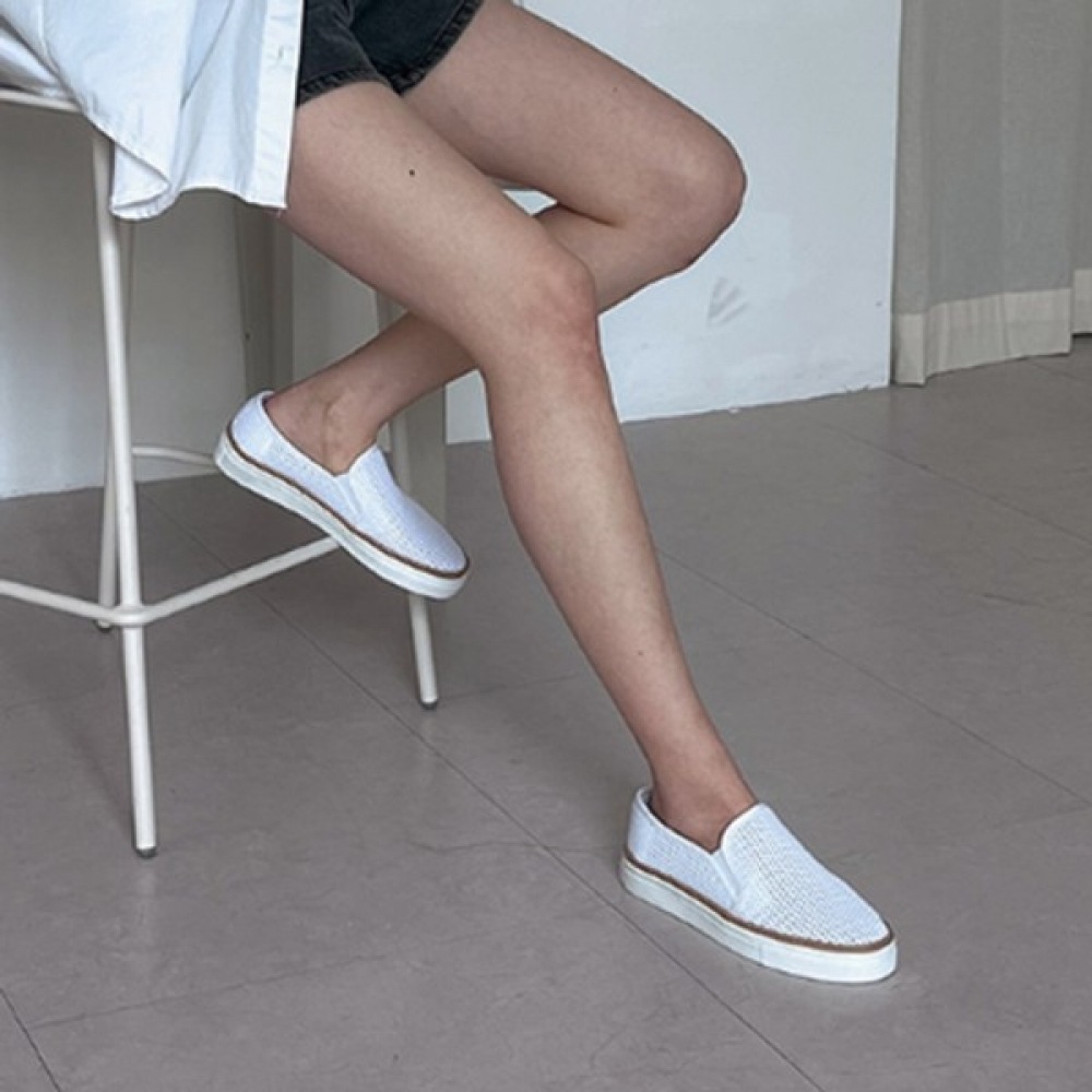 (ニーナのパリ) フィッシュネットサマースニーカー