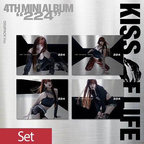 [SET] KISS OF LIFE ミニ 4集 224 (Digipack Ver.) [4点セット] 8,347円