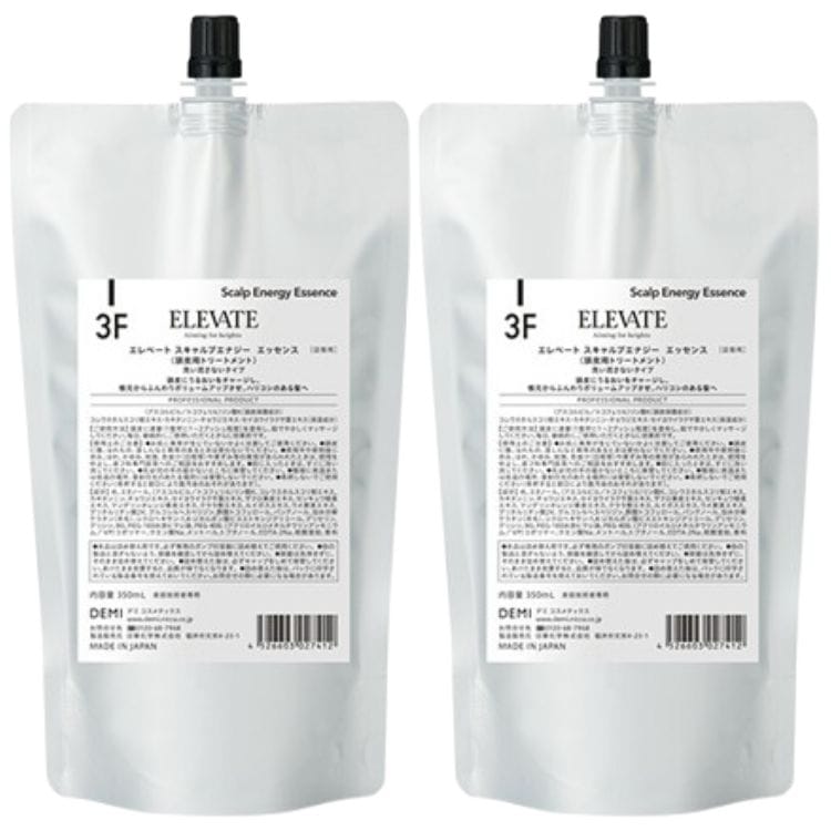 2個セット エレベート スキャルプエナジーエッセンス 350ml 詰替え レフィル スカルプ メンズ 皮脂 頭皮 スカルプケア 保湿 ビジネスマン