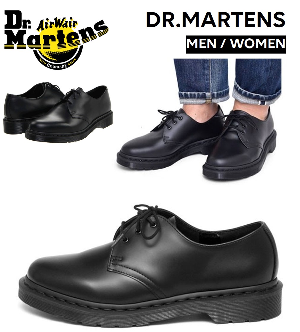[DR.MARTENS] ドクターマーチン 1461 3ホールブーツ MONO BLACK (ブラッ 16,560円