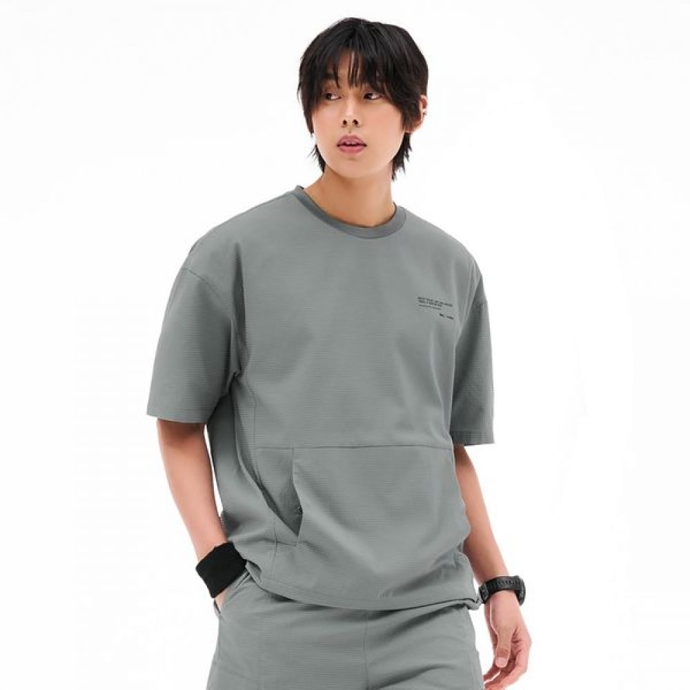 [チェイスカルト] Mシーサッカー半袖Tシャツ