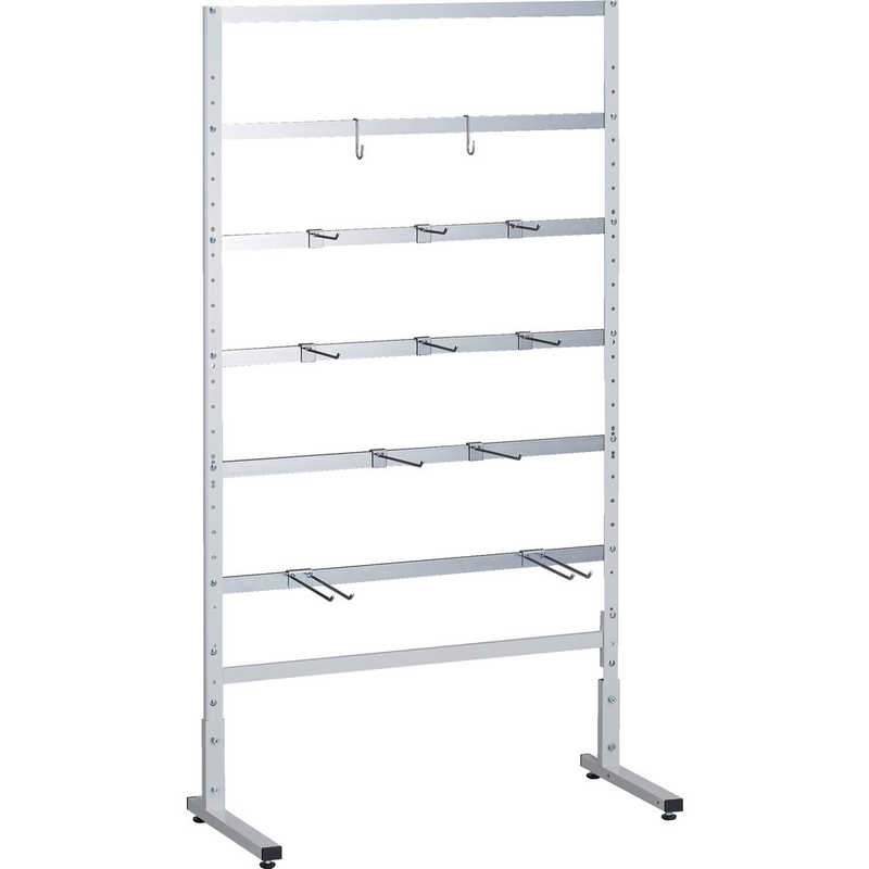 トラスコ中山　TRUSCOFHRフリーハンガーラック900X395XH1644バー6段 　FHR6N