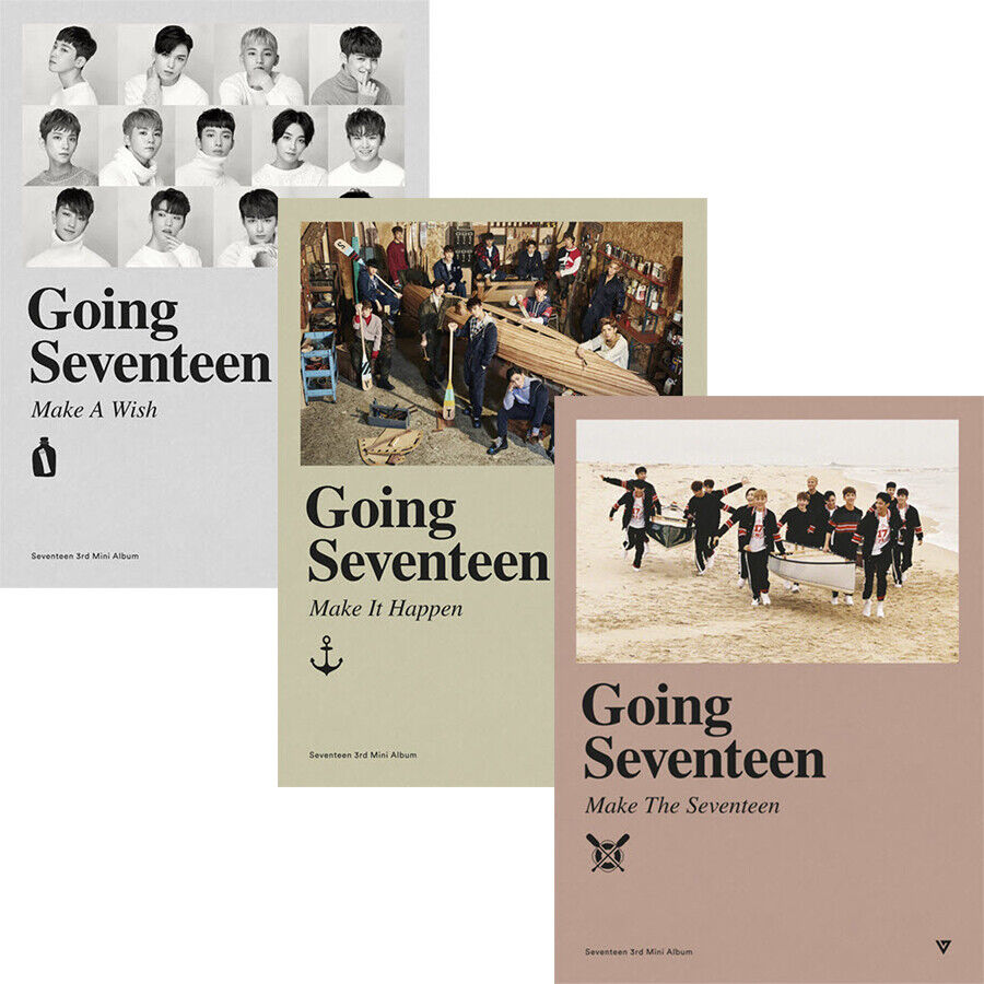 [未開封新品] Seventeen - Going Seventeen (3RD ミニアルバム) セット [再発売]