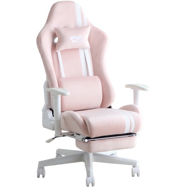 東馬 54682070 SeAGA girl ゲーミングチェア PI ピンク メーカー直送