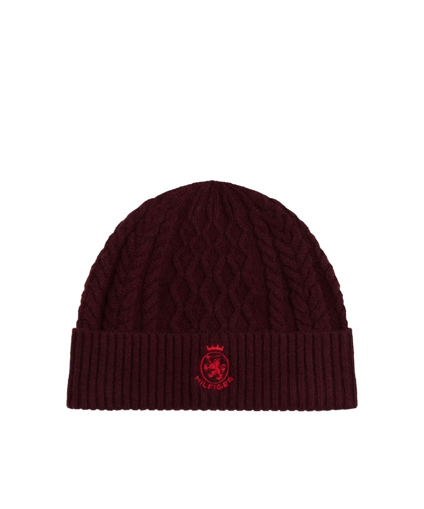 [トミーヒルフィガー] クレストニットビーニー AM13828