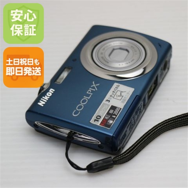 美品 COOLPIX S230 ダークブルー Nikon デジカメ 17