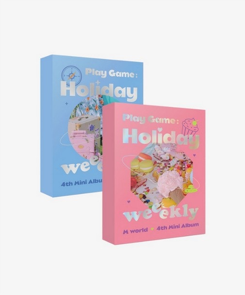 [正品] Weeekly - 4th Mini Album [Play Game : Holiday] SET