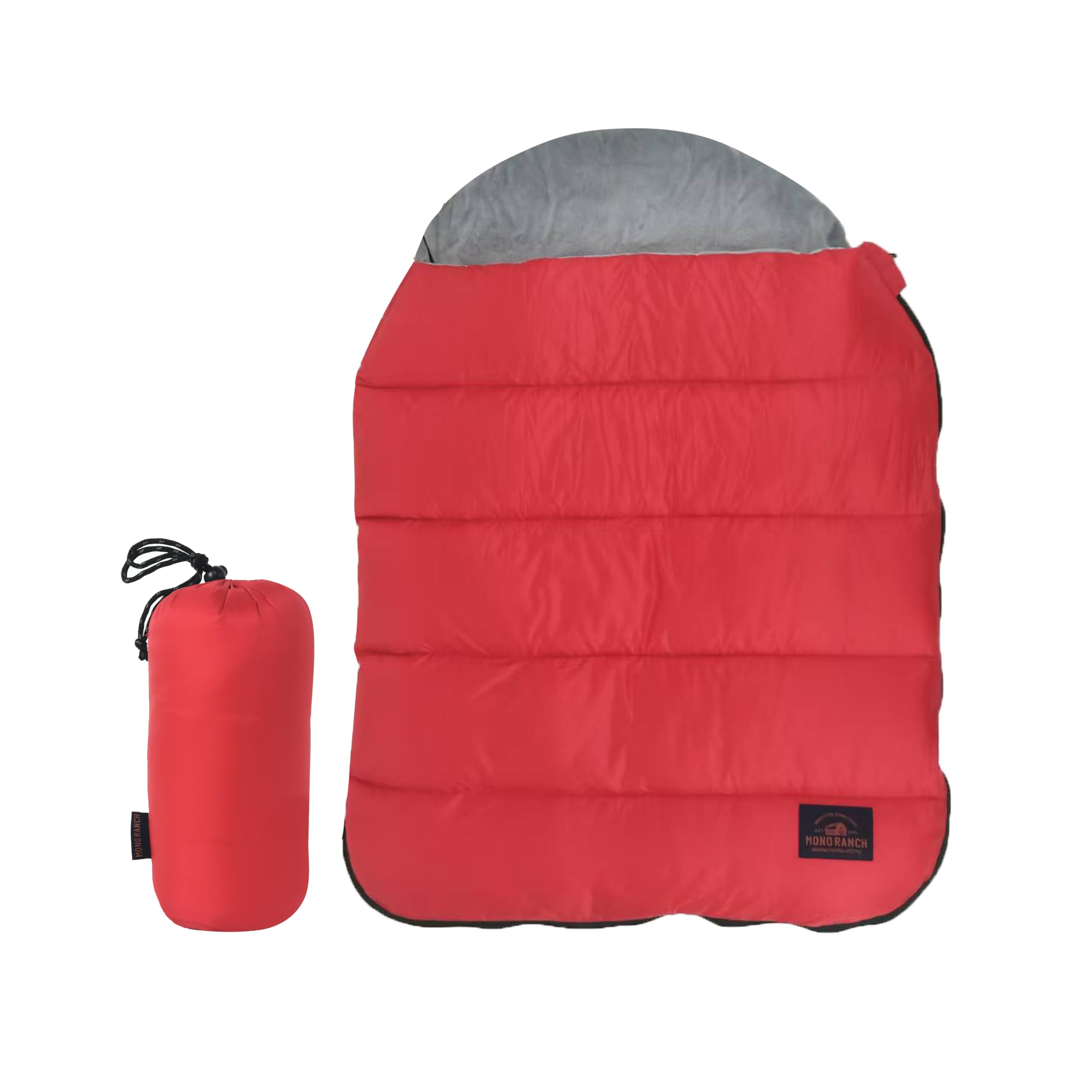 犬の寝袋【ドッグシュラフ 天然 ダウン80％】暖かい 犬の寝袋/マット 2WAY 設計軽量 ペット用ベッド クッション あったかい 保温 冬 防寒 布団 犬 猫 寝袋 猫用寝袋 犬用寝袋 アウトド