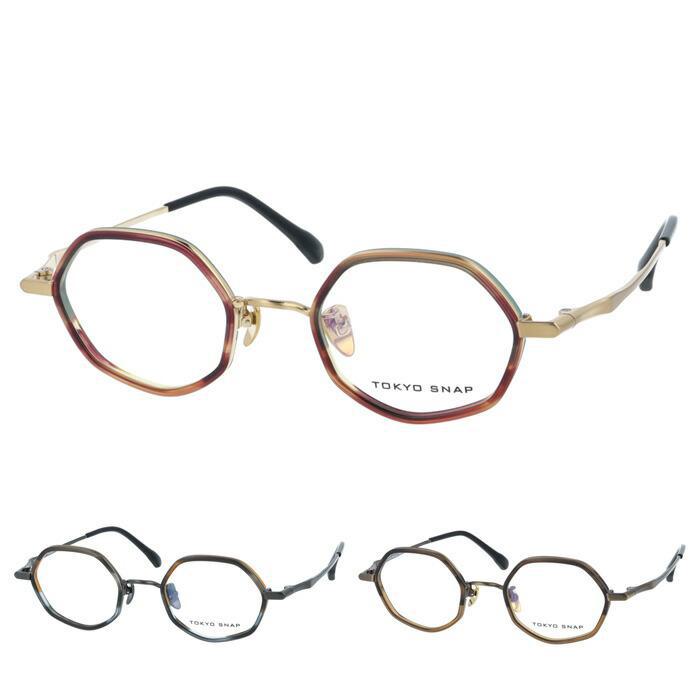 プラス メガネ TSP-1181 col.C11/C12/C14 45mm TITANIUM 東京スナップ 日本製 MADE IN JAPAN