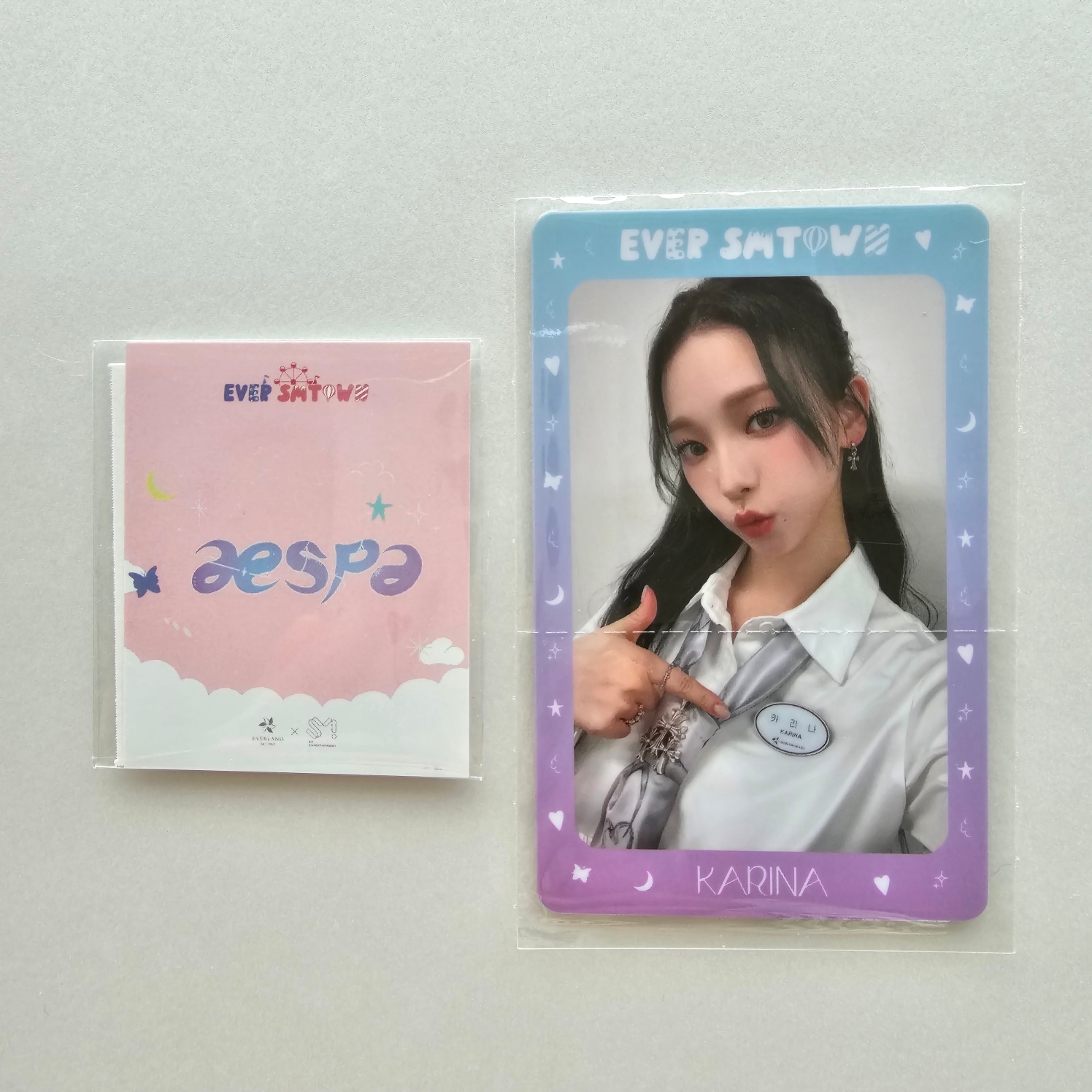 [公式] EVERLAND x SMTOWN SEASON.1 - aespa (에스파) PASS + 띠부띠부씰 (RANDOM) 6,712円