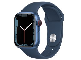 アップル / APPLE Apple Watch Series 7 GPS+Cellularモデル 41mm MKHU3J/A [アビスブルースポーツバンド]
