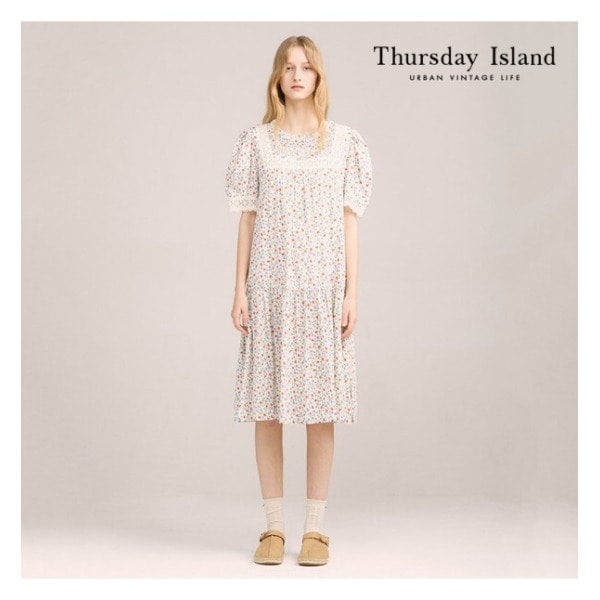 Thursday Island レース ミニワンピース(T224MOP235W)