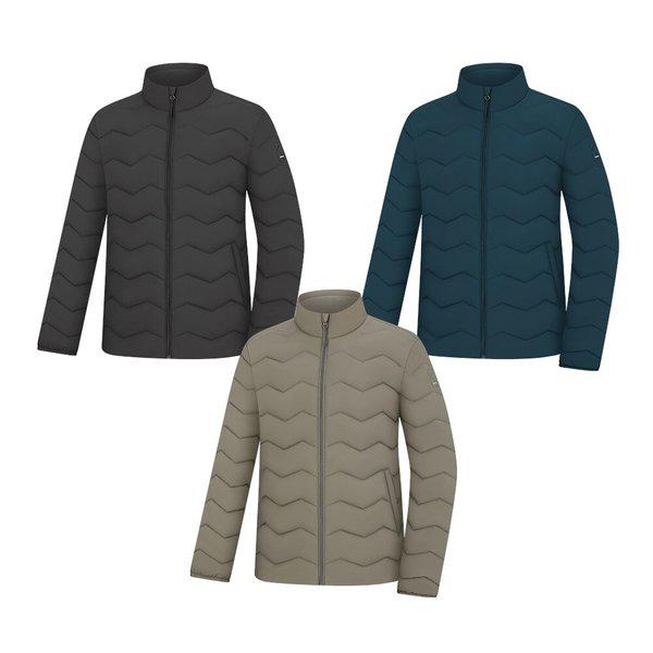 男性用冬ウェルロンジグザグキルティングカジュアル登山軽量パディングジャケット2564JK523M