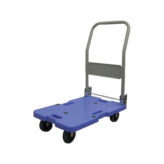 サイレントマスター ハンドル折畳式 120kg荷重 ブルー ナンシン LSK-201