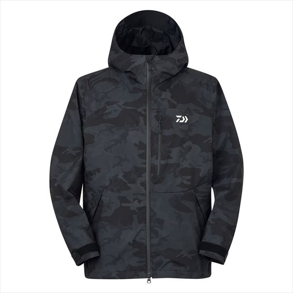 ダイワ レインウェア DR-3625J RAINMAX レインジャケット ブラックカモ L