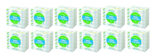 ネピア 激吸収 ハンドタオル 2枚重ね100組×60箱(5箱×12パック)【ケース品】