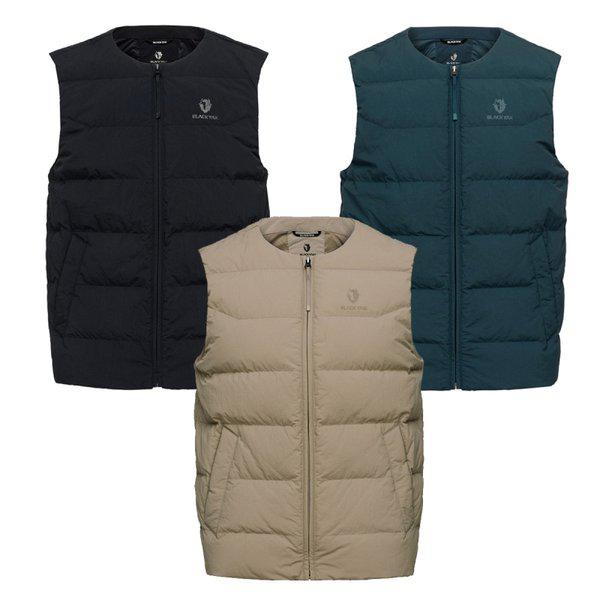 男性レジャー登山ダウンベストロッジキルティンググースダウンベスト1 1BYVSWU007