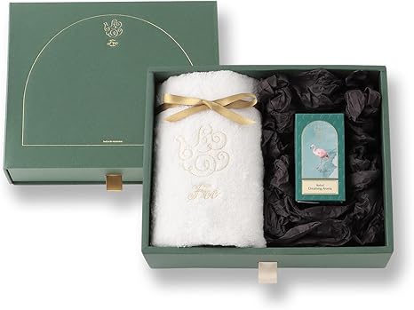Foo Tokyo フェイスタオル 1枚＆バスオイル（Dreaming Aroma）ギフトセット(リボ 11,378円