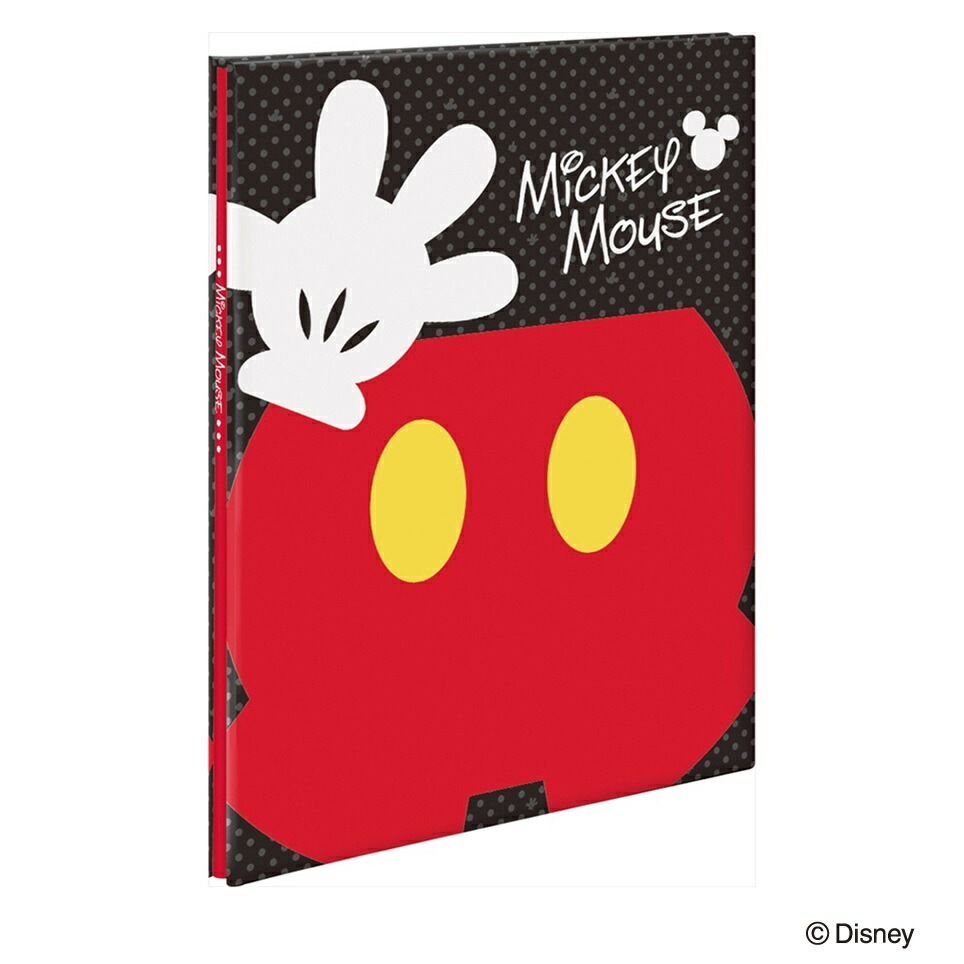 （まとめ買い）フエルアルバム A4 100年台紙（黒） ディズニー パーツミッキー アH-A4D-101-1 [x3]