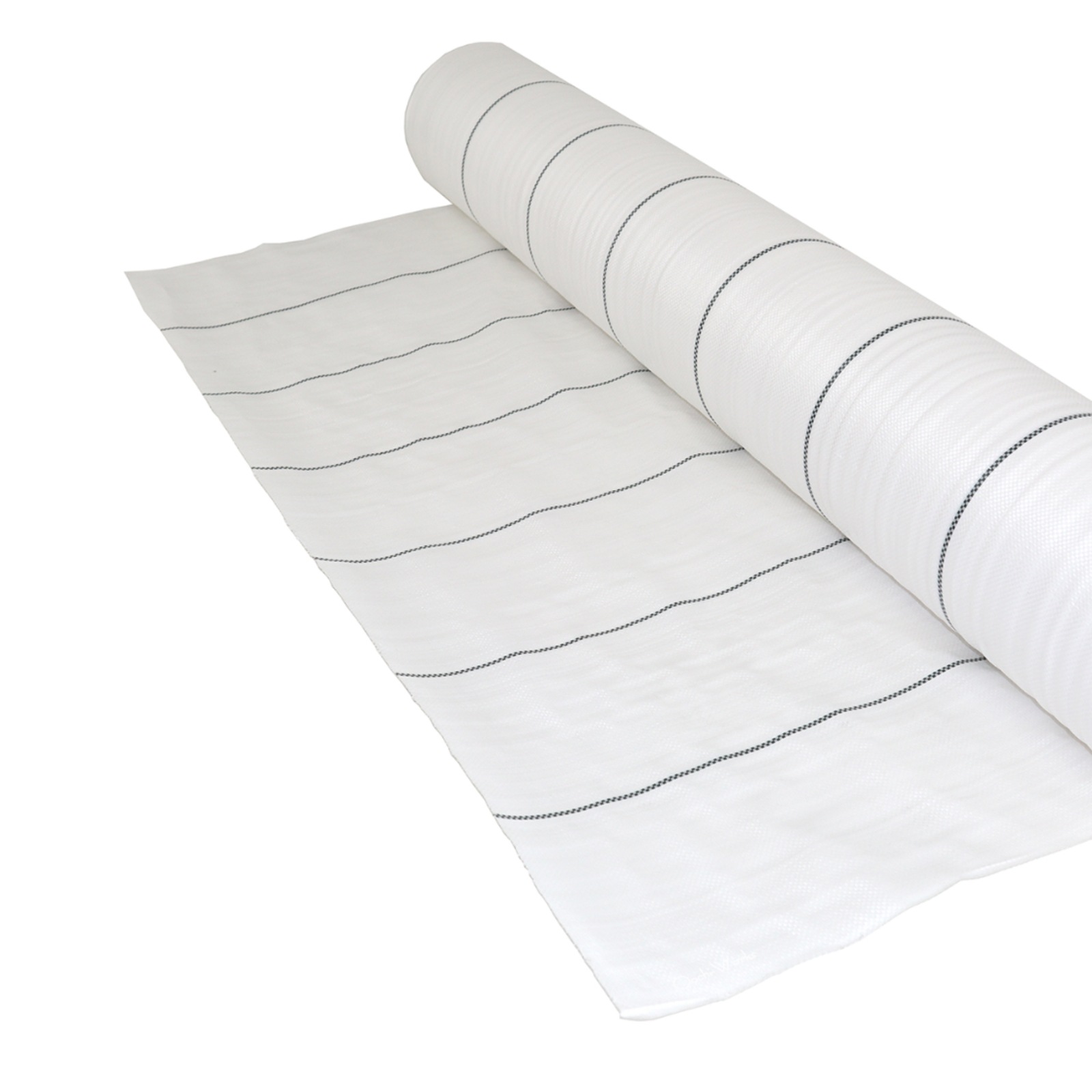 防草シート ホワイト 2ｍ×100ｍ （耐用年数約3年） 135ｇ/m2 厚手 草よけシート UV剤・抗菌剤入り