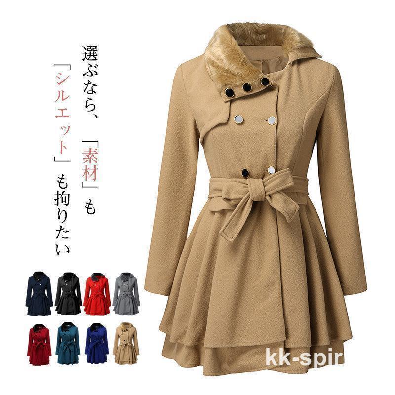 トレンチコート レディース ライトコート 春 秋冬 コート チェスターコート ラシャコート テーラードコート 韓国風 大きいサイズ 着痩せ トレンチコート