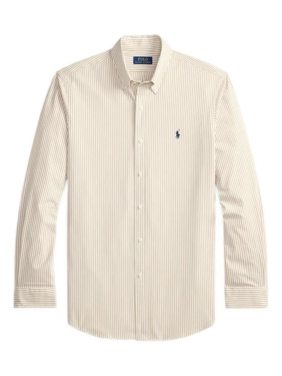 POLO RALPH LAUREN Men Long Tops 710 929 344 500 COASTAL BEIGE WHITE