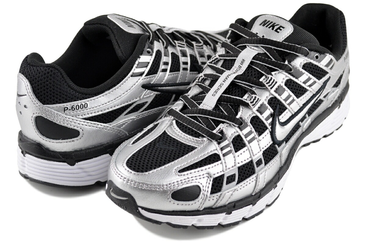 ウィメンズ P-6000 メタリックシルバー bv1021-013