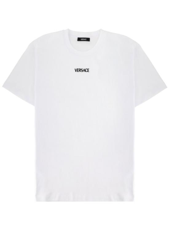 VERSACE Men T-Shirts 1013944 1A164551W000 White